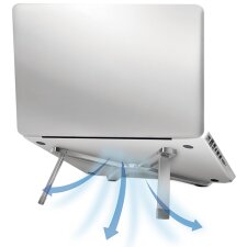 LogiLink Tablet- & Notebook-Ständer faltbar silber
