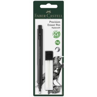 FABER-CASTELL Radierstift PRECISION ERASER PEN Blisterkarte