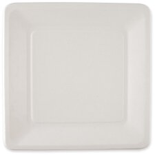 NATURE Star Zuckerrohr-Teller quadratisch 200 x 200 mm