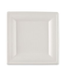 NATURE Star Zuckerrohr-Teller quadratisch 260 x 260 mm