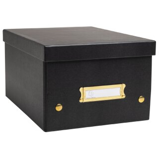 EXACOMPTA Ablagebox Neo Deco DIN A4+ schwarz