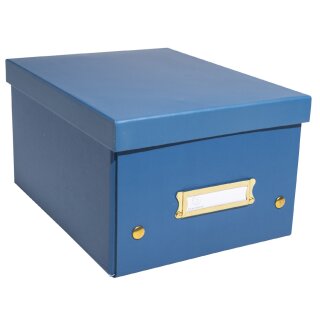 EXACOMPTA Ablagebox Neo Deco DIN A4+ blau