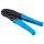 FLEXLINE Crimpzange für Rundkabel/Interlock RJ45 Stecker