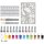 FABER-CASTELL Aquarellmal-Set 18-teilig