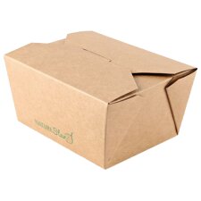 NATURE Star Snackbox (B)215 x (T)162 x (H)64 mm braun