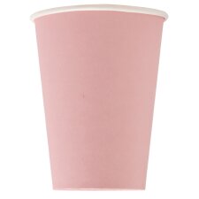 PROnappe Papp-Trinkbecher rosa 0,2 l 15 Stück