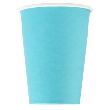 PROnappe Papp-Trinkbecher türkisblau 0,2 l 15...