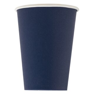 PROnappe Papp-Trinkbecher marineblau 0,2 l 15 Stück