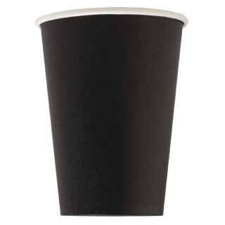 PROnappe Papp-Trinkbecher schwarz 0,2 l 15 Stück