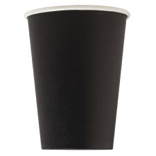 PROnappe Papp-Trinkbecher schwarz 0,2 l 15 Stück
