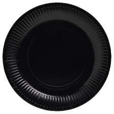 PROnappe Papp-Teller rund 230 mm türkisblau