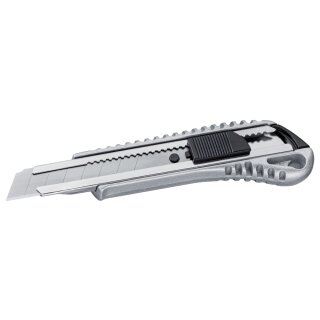 WESTEX Cutter Aludruckguss Klinge: 18 mm silber