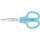 PLUS JAPAN Universalschere FITCUT CURVE Länge: 175 mm blau