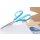 PLUS JAPAN Universalschere FITCUT CURVE Länge: 175 mm blau