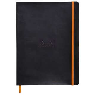 RHODIA Notizbuch RHODIARAMA DIN B5 liniert schwarz