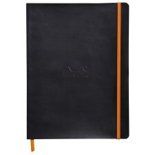 RHODIA Notizbuch RHODIARAMA DIN B5 liniert schwarz