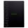 RHODIA Collegeblock GREENBOOK DIN A4+ kariert schwarz 80 Blatt