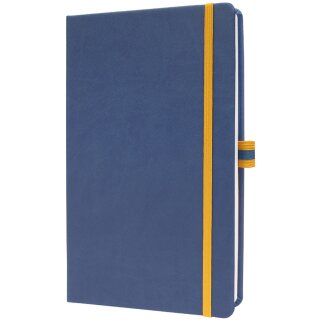 sigel Notizbuch Linescape DIN A5 hoch kariert blau 88 Blatt