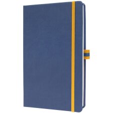 sigel Notizbuch Linescape DIN A5 hoch kariert blau 88 Blatt