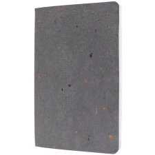 sigel Notizbuch Re-Up DIN A5 kariert dunkelgrau