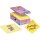 Post-it Haftnotizen Super Sticky Notes 127 x 76 mm gelb 16 Blöcke á 90 Blatt