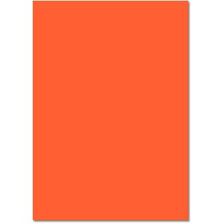 folia Tonkarton (B)500 x (H)700 mm 220 g/qm orange 25 Blatt
