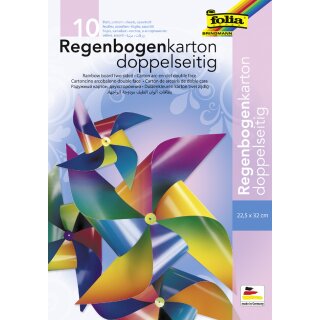 folia Regenbogenkartonmappe 225 x 320 mm 200 g/qm