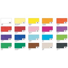 folia Seidenpapier-Rolle 500 x 700 mm 20 g/qm hellblau