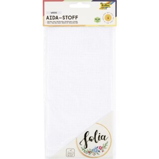 folia Aida-Stoff 500 x 490 mm weiß