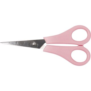 folia Kinder-Bastelschere spitz Rechtshänder Länge: 135 mm zufällige Farbe 1 Stk