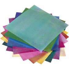 folia Faltblätter Crispy Origami Paper Punktprägung 50 Blatt