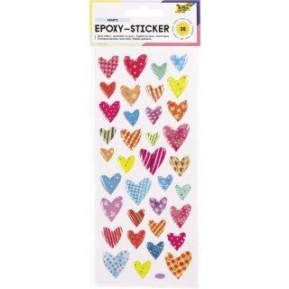 folia Epoxy-Sticker ABC 3D-Effekt