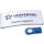 AVERY Zweckform Namensschild 80 x 34 mm silber 10er Set