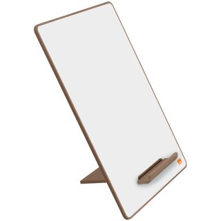 nobo Mini-Weißwandtafel-Set mit Holzrahmen DIN A4 weiß 4 Stück