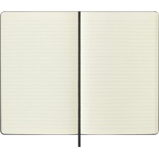 MOLESKINE Notizbuch P/A6 liniert Hardcover schwarz
