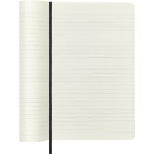 MOLESKINE Notizbuch P/A6 liniert Softcover schwarz