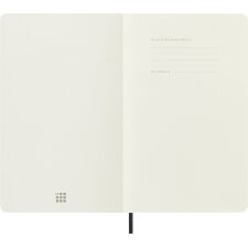 MOLESKINE Notizbuch P/A6 kariert Softcover schwarz