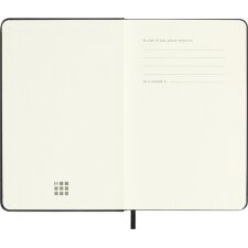 MOLESKINE Notizbuch P/A6 blanko Hardcover blau