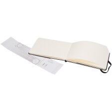 MOLESKINE Aquarellalbum P/A6 200g/qm Hardcover schwarz 40...