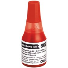 COLOP Stempelfarbe 802 schnelltrocknend 25 ml rot