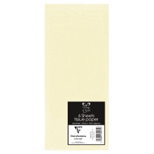 Clairefontaine Seidenpapier (B)500 x (H)700 mm elfenbein...