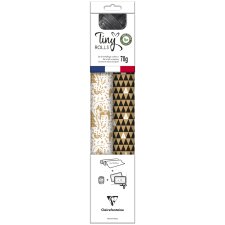 Clairefontaine Weihnachts-Geschenkpapier-Set "Tiny Rolls"