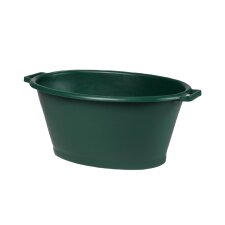 EDA Wanne oval 70 Liter Kunststoff grün