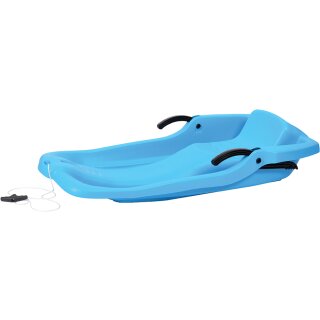 EDA Schlitten/Rennrodel Kunststoff 1 Person blau