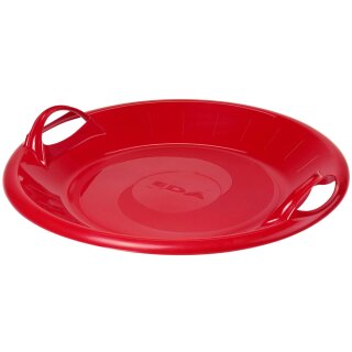 EDA Tellerschlitten Kunststoff Durchmesser: 640 mm rot