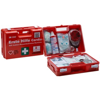 LEINA Erste-Hilfe-Koffer SAN CARDIO Inhalt: DIN 13157