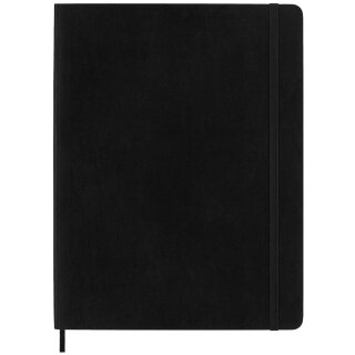 MOLESKINE Notizbuch XL/A4 kariert Softcover schwarz 96 Blatt