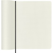 MOLESKINE Notizbuch XL/A4 kariert Softcover schwarz 96 Blatt
