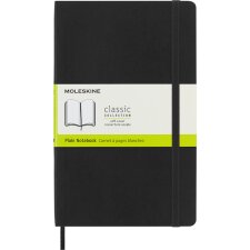 MOLESKINE Notizbuch L/A5 kariert Softcover schwarz