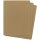 MOLESKINE Notizheft Cahier XL/A4 blanko Karton braun 3 Stück